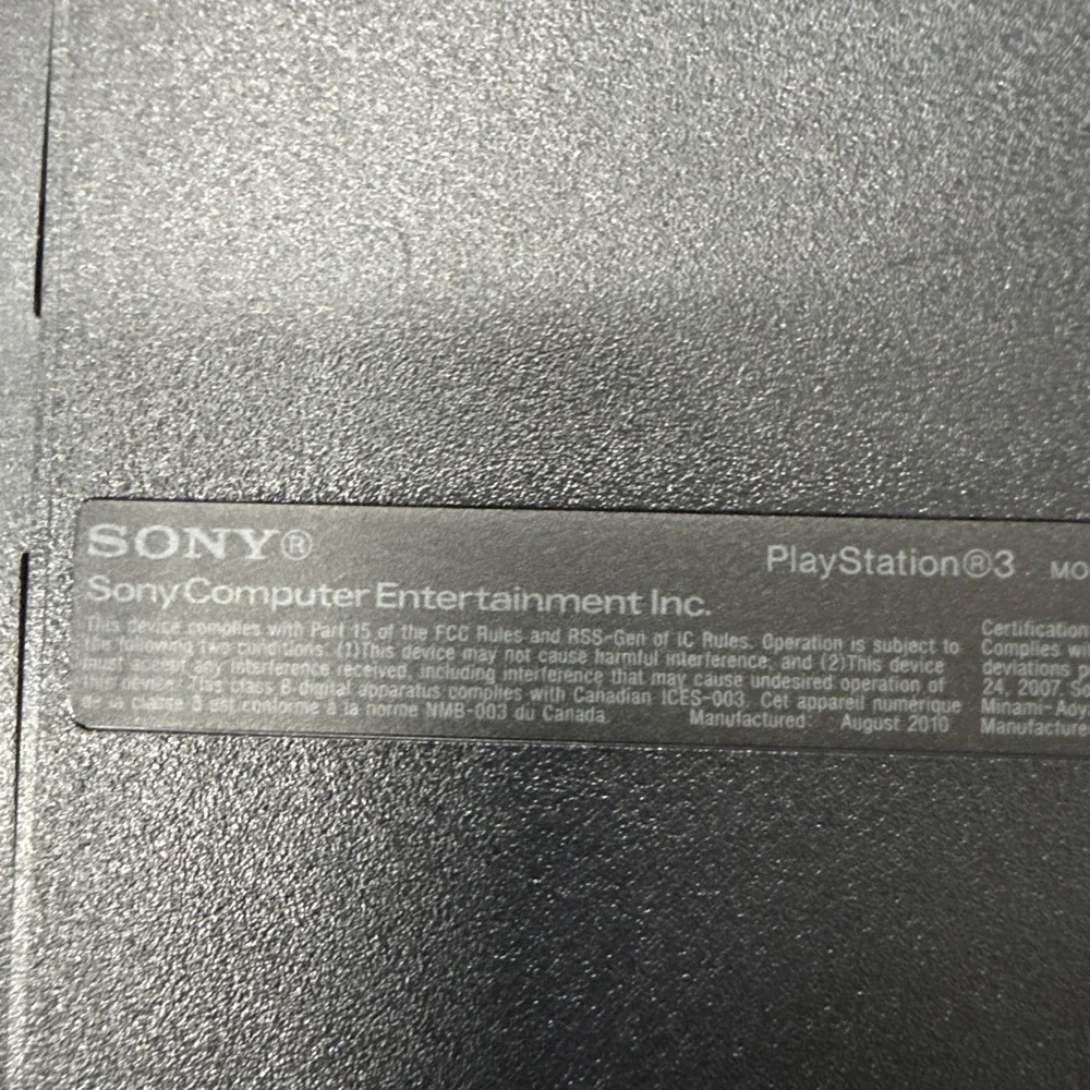 Sony Bundle PlayStation PS4 CUH-1001A PS3 Slim CECH-2501A 29 Games 4 Controllers